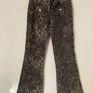 Brazilian Design jeans leopard Print